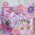 baby girl paperbag album