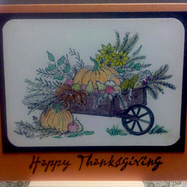 Thanksgiving Cart