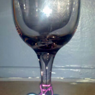 Wine Glass Tag