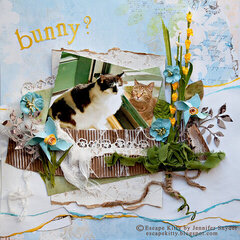 Escape Kitty - Surprise!  Is this the Easter Bunny? - Scraps of Elegance, CSI #13