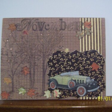 (mans) birthday card