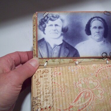 Hard covered picture book - my Great great grandparents - dad&#039;s side
