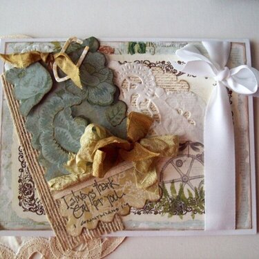 Thank God For You Card