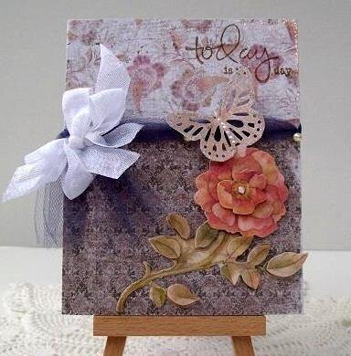 Today - is the day ~ wedding card