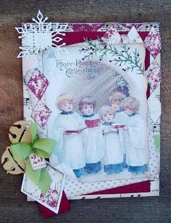Christmas Choir   card