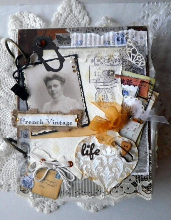 Journal Cover French Vintage life ~