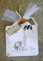 Simple Thank You tag