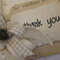 close up - Neutral Thank You card