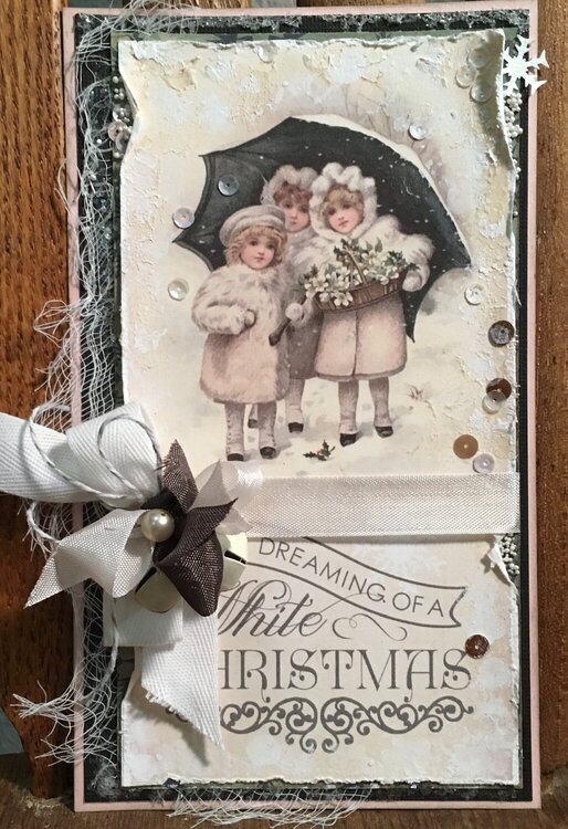 Vintage style &#039;neutral&#039; card