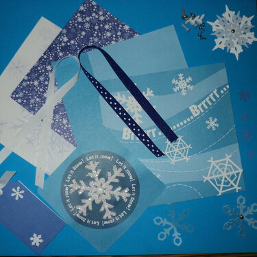 Snowflake kit for Winter Swap