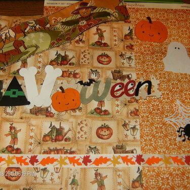Halloween Kit I recieved for Halloween Kit Swap
