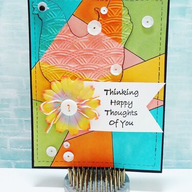 Thinking Happy Thought Of You Card