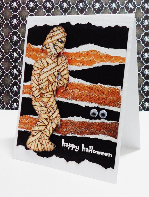 Halloween Mummy Card