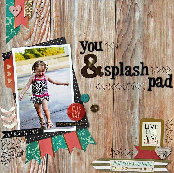 You &amp; Splash Pad (My Creative Scrapbook Kits)