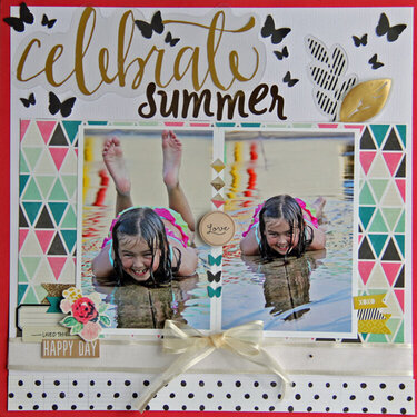 Celebrate Summer *My Creative Scrapbook MAY Main Kit*