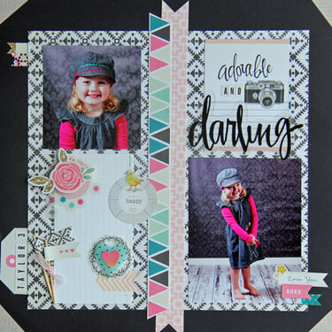 Adorable &amp; Darling *My Creative Scrapbook MAY Main Kit*
