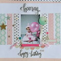 Hooray! Happy Birthday *My Creative Scrapbook MAY Main Kit*