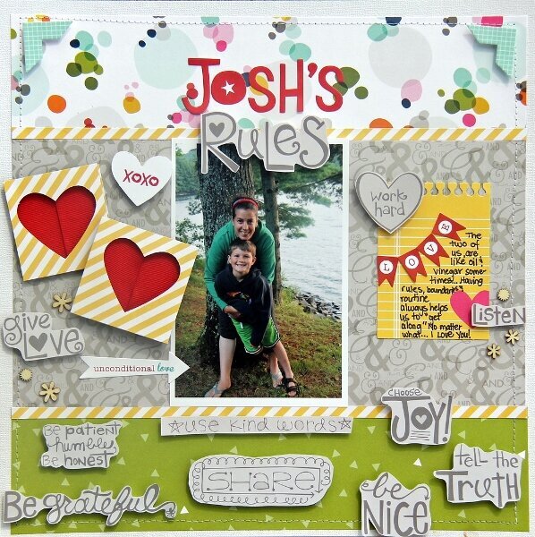 Josh&#039;s Rules *My Creative Scrapbook*
