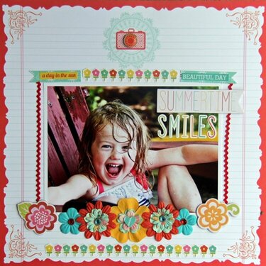 Summertime Smiles  **My Creative Scrapbook Kit*