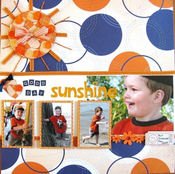 Good Day Sunshine!- Nikki Sivils Scrapbooker