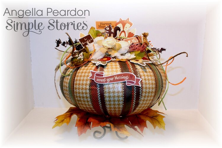 Fall Gourd by Angella Peardon