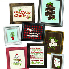 Home Decor Frames featuring Simple Stories Classic Christmas