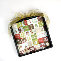 Decorative Frame featuring Simple Stories Classic Christmas Collection