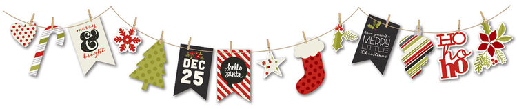 Simple Stories DIY Christmas Banner