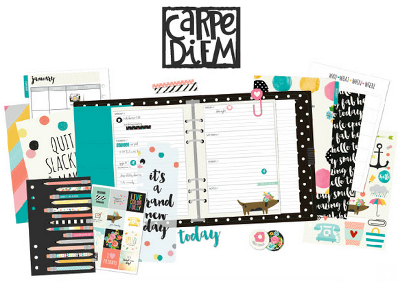 New Carpe Diem A5 Planner &amp; Accessories from Simple Stories!