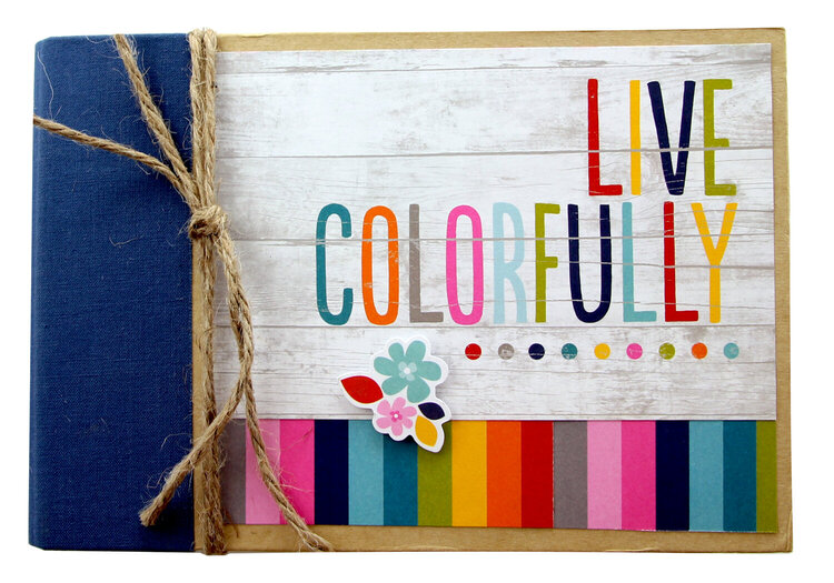 Live Colorfully - 4x6 SN@P! Binder Mini Album