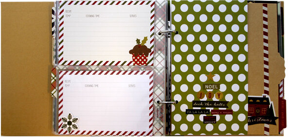 Cozy Christmas Recipe Binder Class Kit