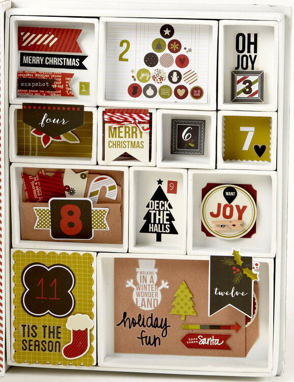 Christmas Shadow Box