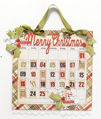Handmade Holiday December Calendar