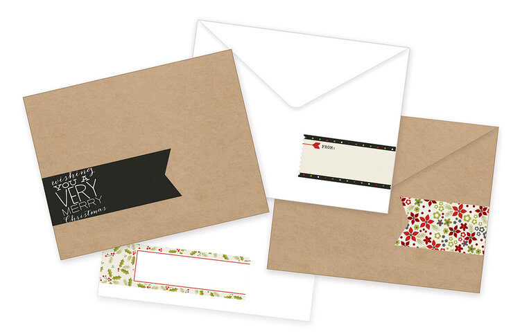 DIY Envelope Label Wraps