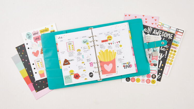 Carpe Diem Emoji Love Planner