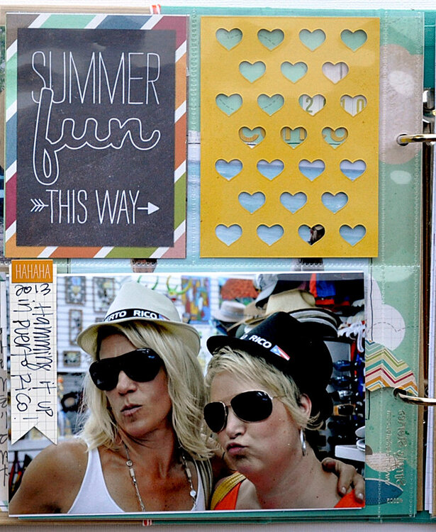 Simple Stories SN@P! Binder with I Heart Summer