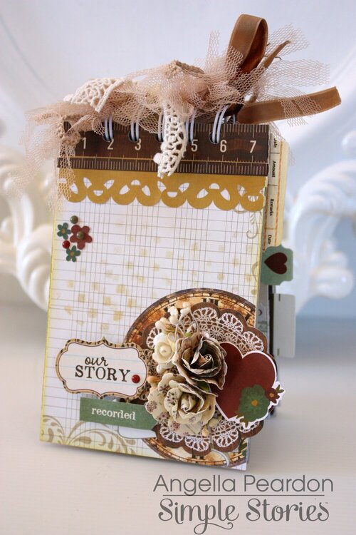 Our Story Mini Book by Angella Peardon