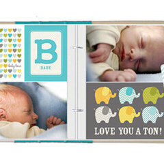 NEW!  Simple Stories SN@P! Sets - Baby Boy
