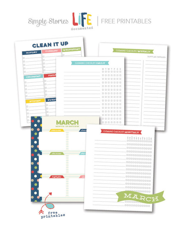 March Free Printables - Life Documented Planner