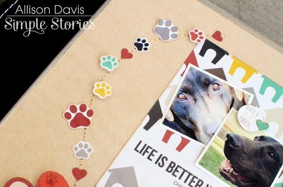 Simple Stories Dog SN@P! Set + Allison Davis Sketch