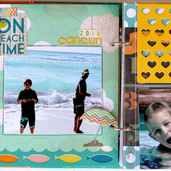 Simple Stories SN@P! Binder with I Heart Summer