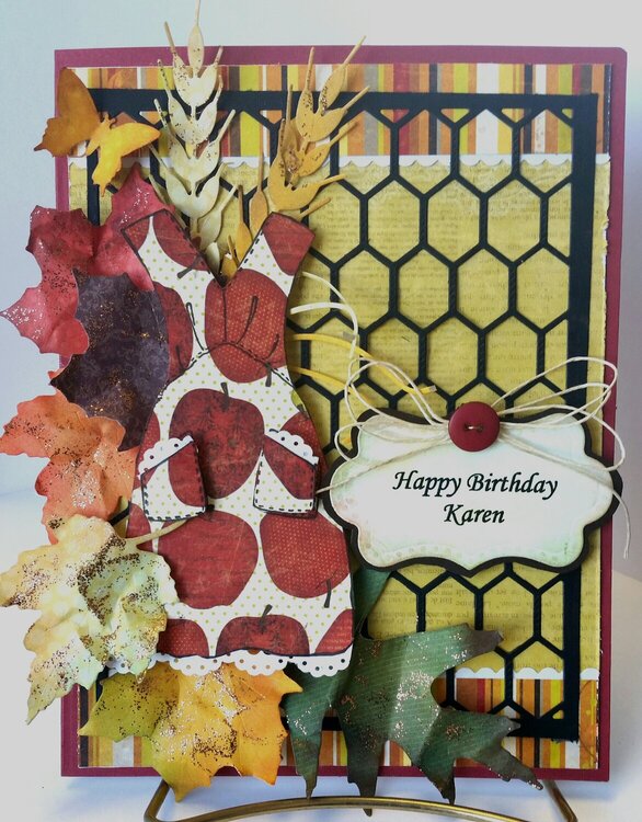 Autumn Birthday Card