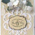 Mr. And Mrs. Wedding card