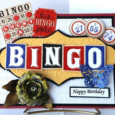 Bingo Birthday card