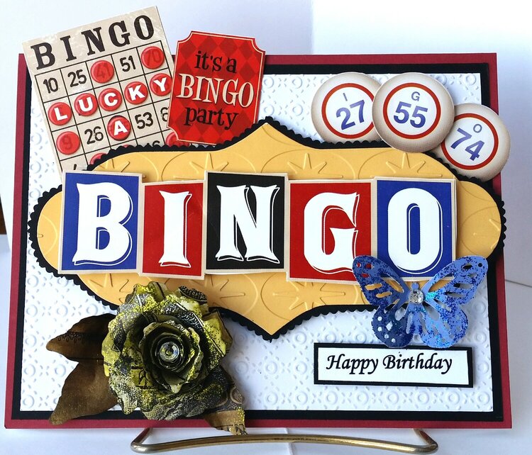 Bingo Birthday card
