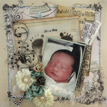 It&#039;s a Boy!~~ScrapsofDarkness~~Victoriana