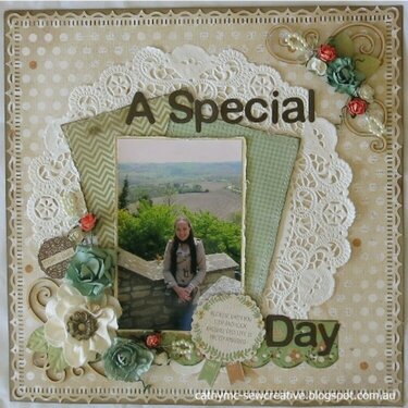 A Special Day ~ Kaisercraft Take Note Collection ~
