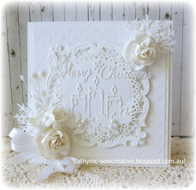 All White Christmas Card