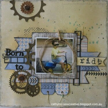 Born To Ride ~ Maja Design ~