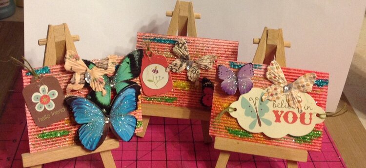 April ATC Swap. &quot;Butterflies&quot;